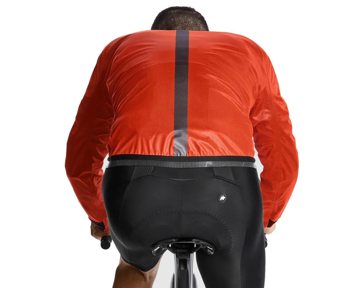 Assos EQUIPE RS Rain Jacket TARGA (Propeller Orange) (XL)